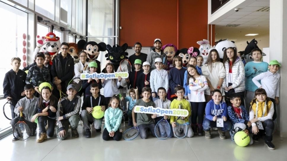 „Арена Армеец“ се превърна в любимо място за децата по време на Sofia Open