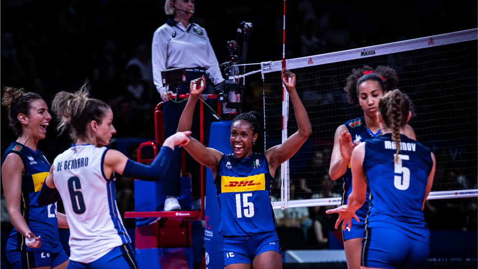 Италия обърна Белгия за първи успех в Лигата на нациите 🏐