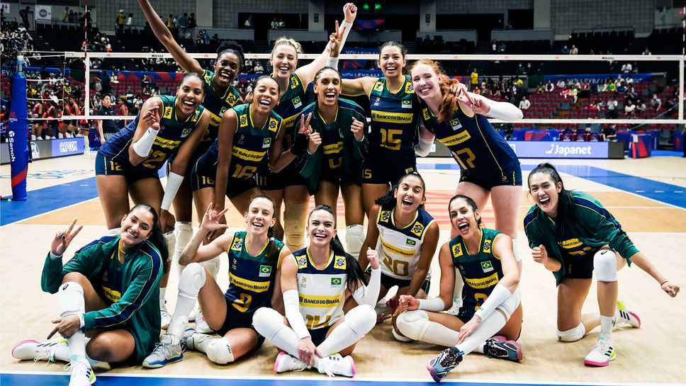 Бразилия с втора поредна победа във VNL