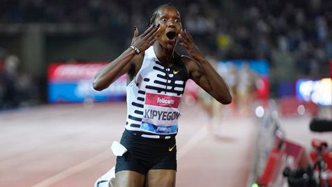 Фейт Кипиегон постави нов световен рекорд в бягането на 1500 метра на Димантената лига във Флоренция
