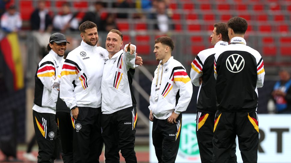 Германия 0:0 Украйна, начало на мача