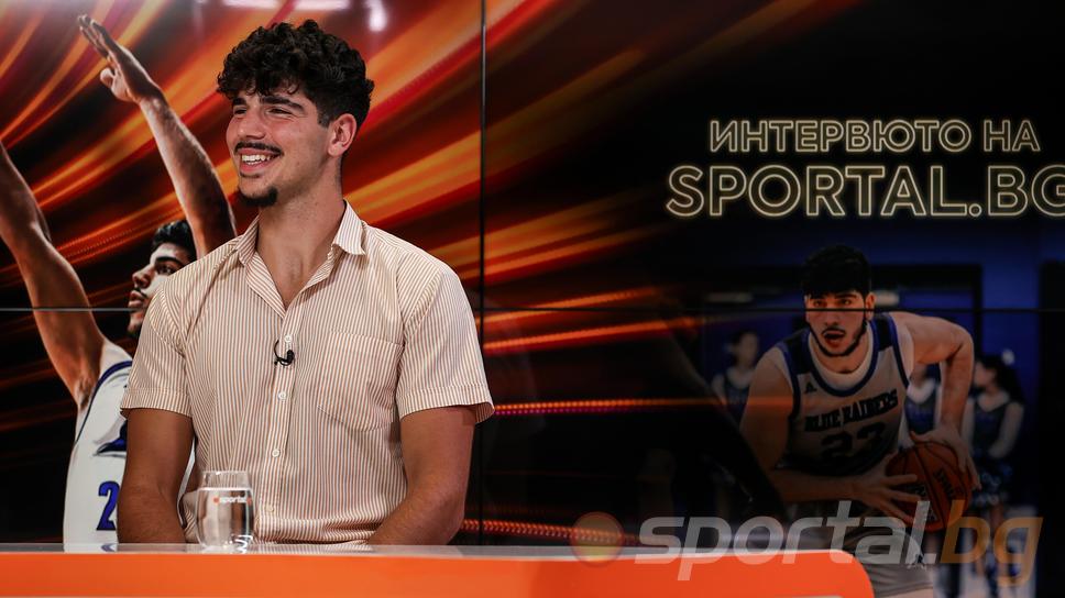 Михаил Гавазов пред Sportal.bg: Ще играя в НБА, това е мечтата ми