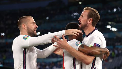 "Трите лъва" схрускаха Украйна по пътя към полуфиналите на Евро 2020