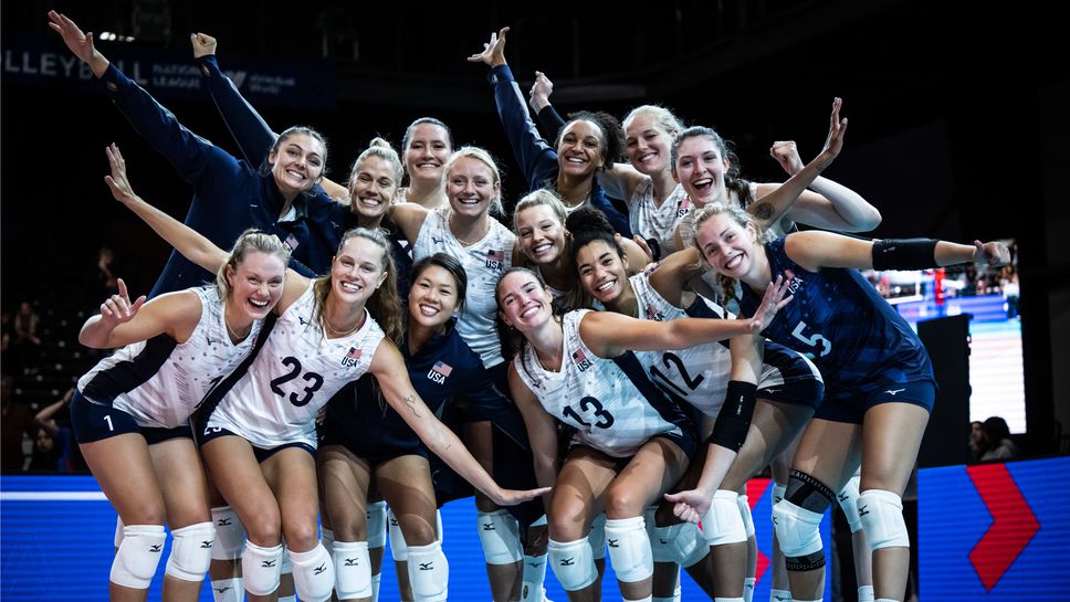 САЩ приключи с победа над Германия в Лигата на нациите 🏐