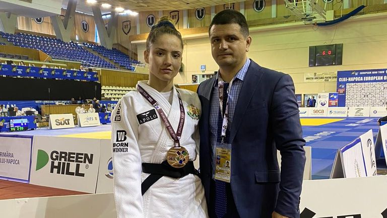 Габриела Димитрова спечели бронз на Европейската купа по джудо в Румъния
