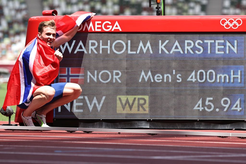 Чудовищен световен рекорд донесе олимпийска титла на Карстен Вархолм на 400 метра с препятствия