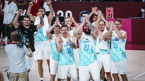 Блестяща Словения прелетя към полуфиналите, този път големият герой не е Дончич