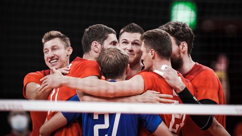 Руските волейболисти с чиста победа над Канада на 1/4-финала 🏐
