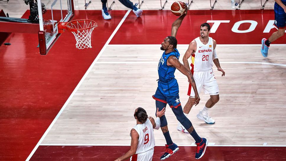 САЩ развали магията на Рики Рубио и отново изхвърли Испания от Олимпийските игри