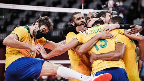 Бразилия отнесе Япония и среща "Сборная" на полуфинал в Токио 🏐