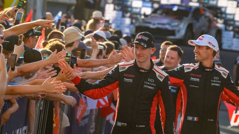  Пилотите на Тойота изравниха връх на Ланча от 1990 година 