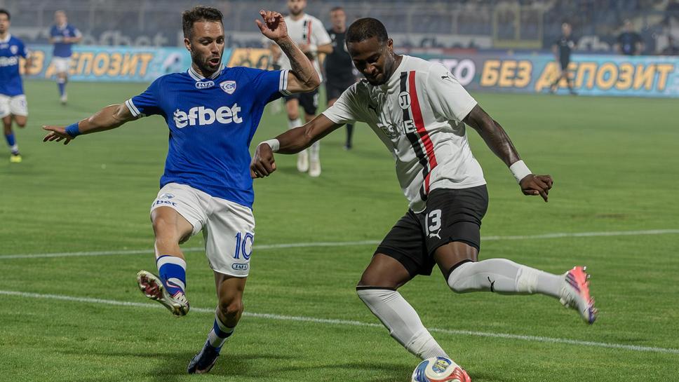 Спартак (Вн) 1:0 Локо (Пд), гостите с пропуск още в 39-ата секунда
