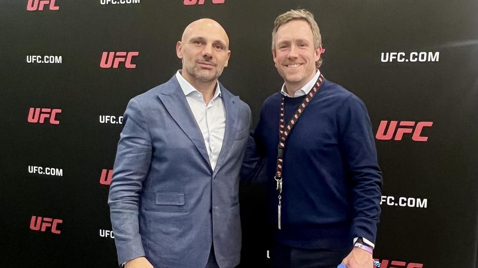 Станислав Недков се срещна с вицепрезидента на UFC Дейв Шоу