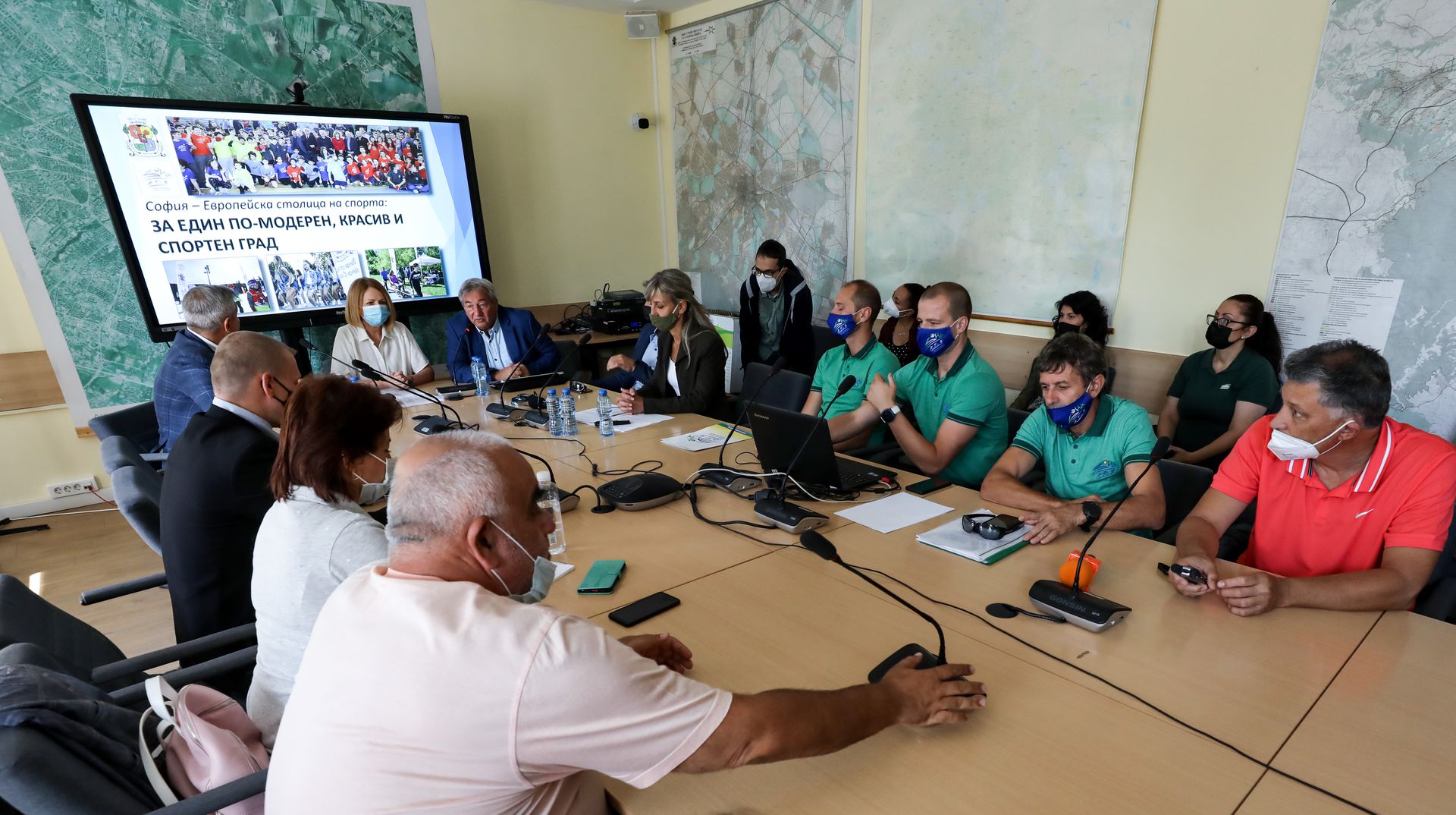 Пресконференция с кмета Йорданка Фандъкова за София - Световна столица на спорта