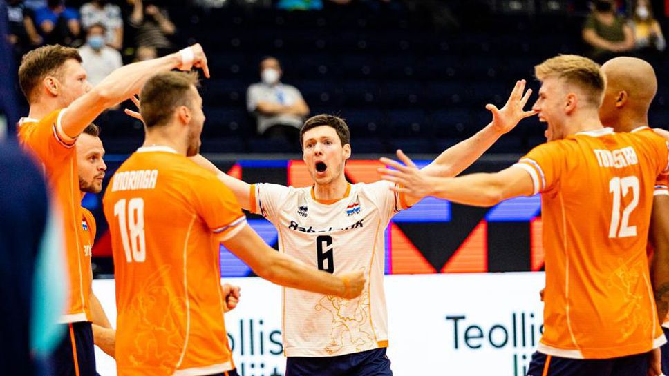 Нидерландия се справи с Испания на Евроволей 2021