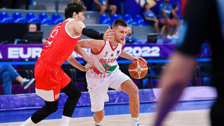Баскетболистът от мъжкия национален отбор на България по баскетбол Иван