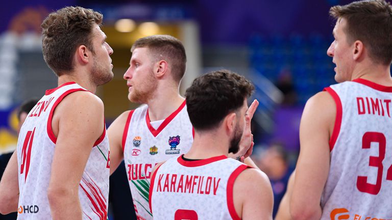 Представителният тим на България по баскетбол се изправя срещу отбора