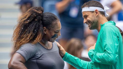  Григор Димитров: Никога няма да има друга като Серина 