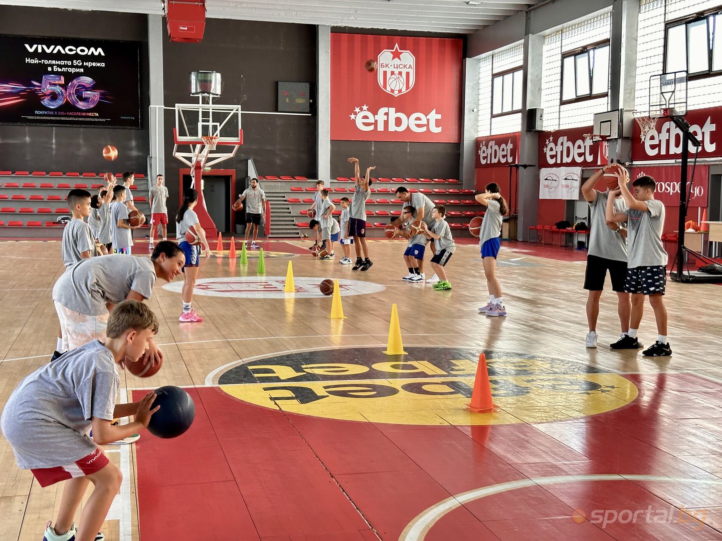 Баскетболен камп на Георги Давидов