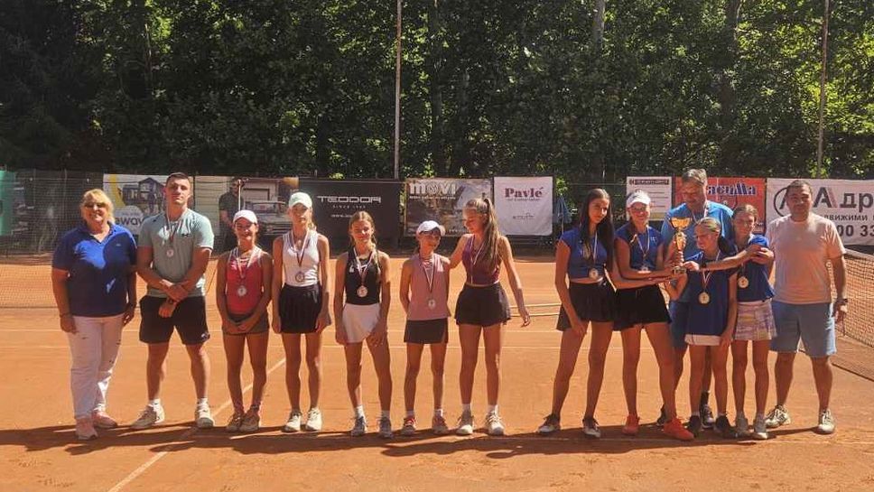 ТК Левски гр София спечели титлата на Държавното отборно първенство по