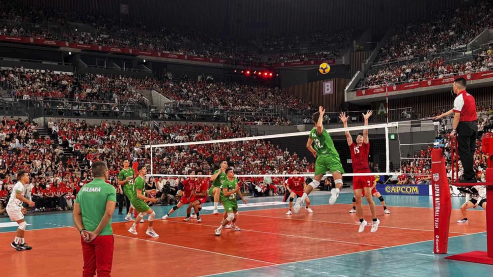 Волейболистите от националния отбор на България загубиха от Япония с