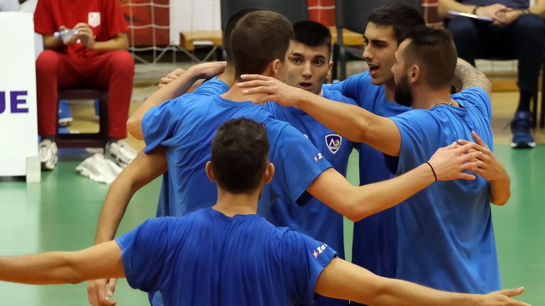 Мъжкият ни отбор загуби от шампиона на Словения АХ Волей