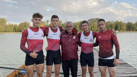 Купата на държавния шампионат по гребане при мъжете бе спечелена от Локомотив (Русе)
