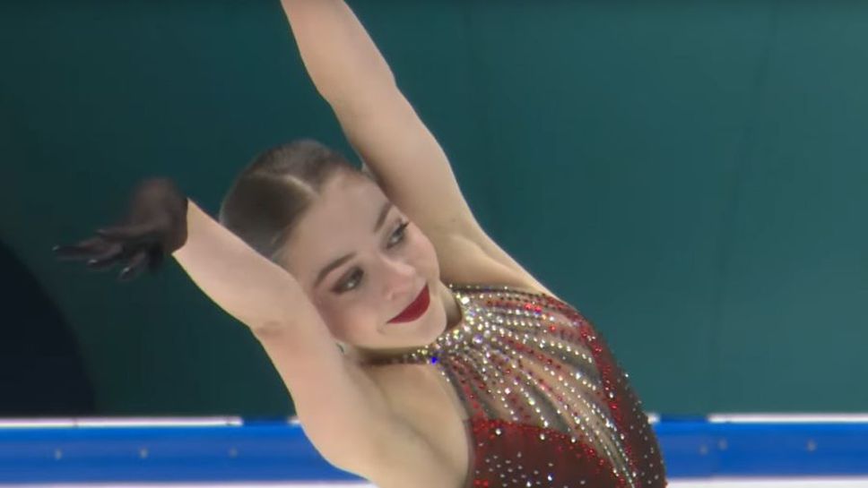 Криста Георгиева подобри с над 12 точки личното си постижение в кратката програма