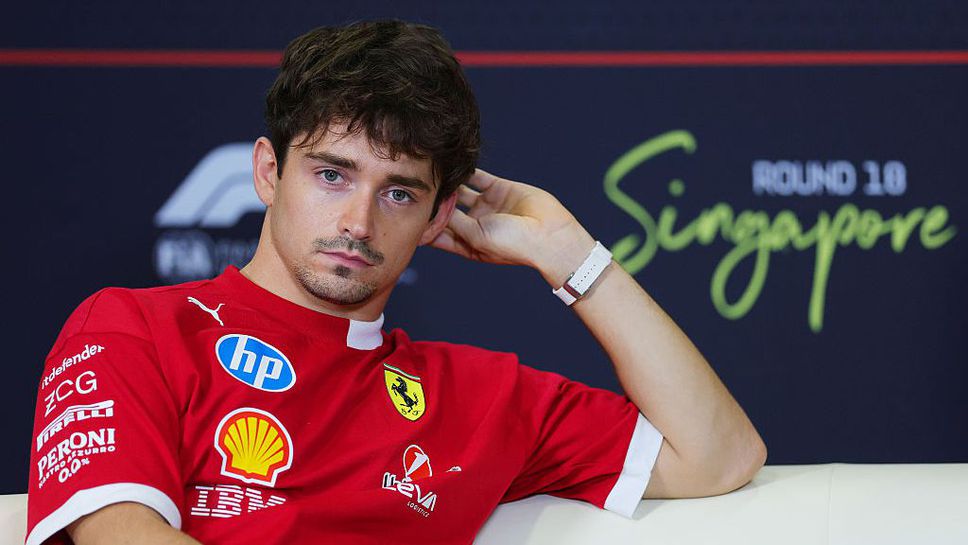 Глобиха Ферари за удара на Леклер с Норис