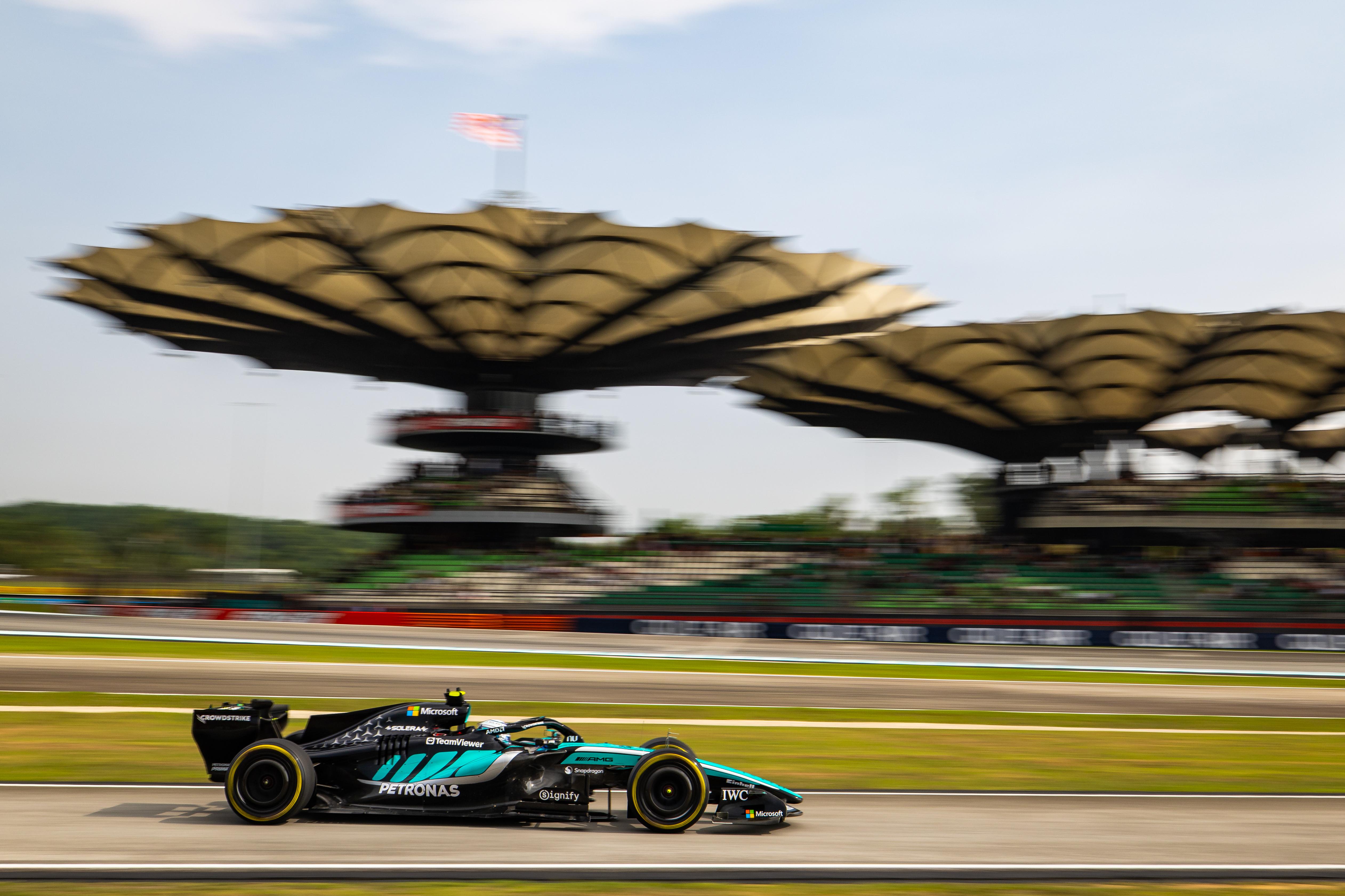 Mercedes Struggles with Race Pace at Sepang Grand Prix