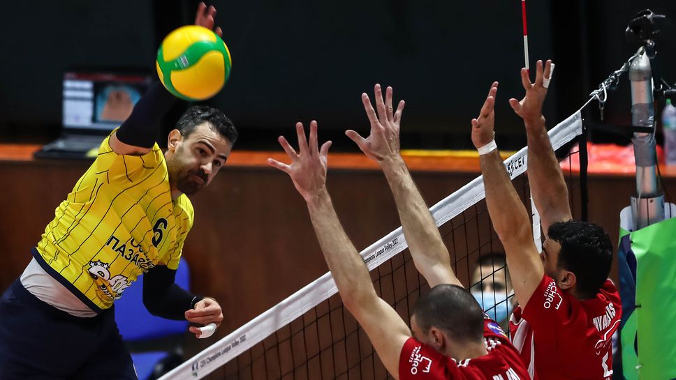 Хебър - Олимпиакос 3:1 🏐