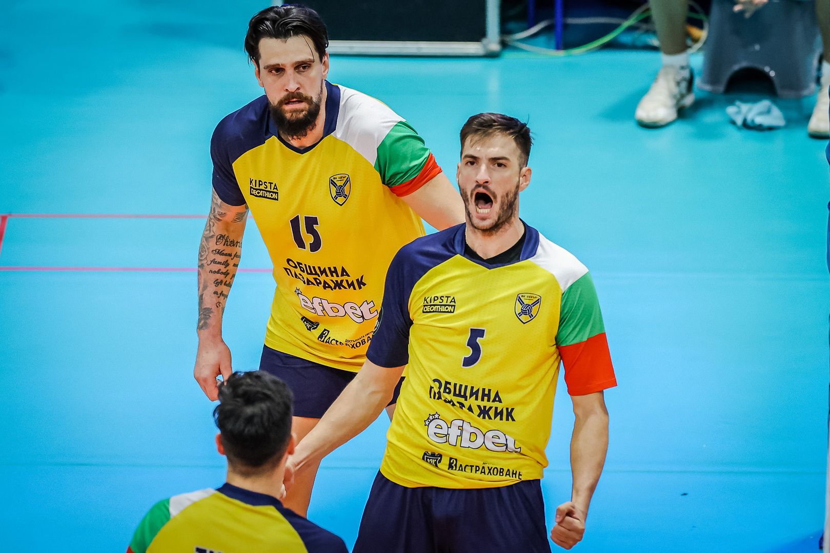 Хебър се справи с Нефтохимик с 3:1 в дербито на Efbet Супер Волей 🏐
