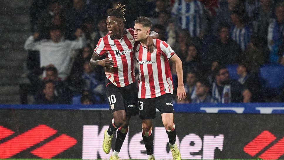 Проблеми за Билбао: Нико Уилямс под въпрос за мача с Нюкасъл, Иняки аут