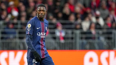 ПСЖ ще бъде без Дембеле и Руис в реванша с Монако