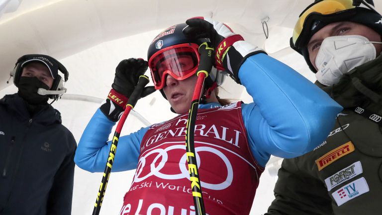 София Годжа с ударно завръщане в спусканията за Световната купа по ски