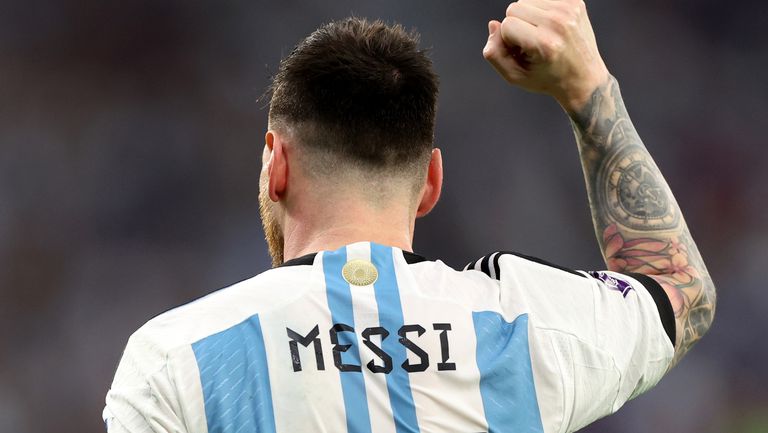 Голямата звезда на аржентинския национален отбор Лионел Меси даде аванс