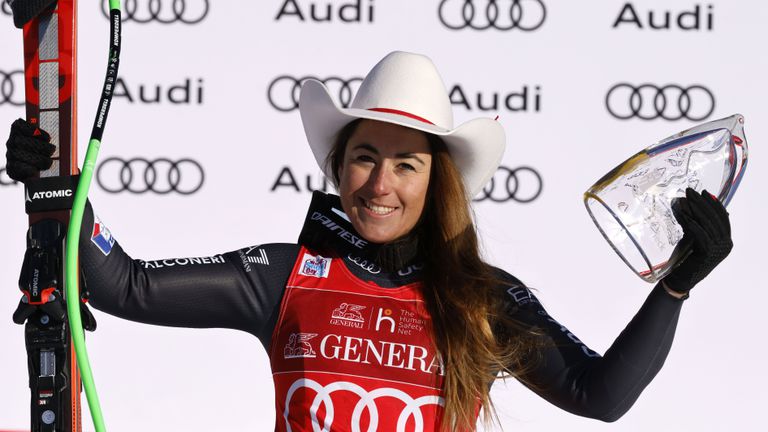 Италианката София Годжа спечели и второто спускане за сезона от