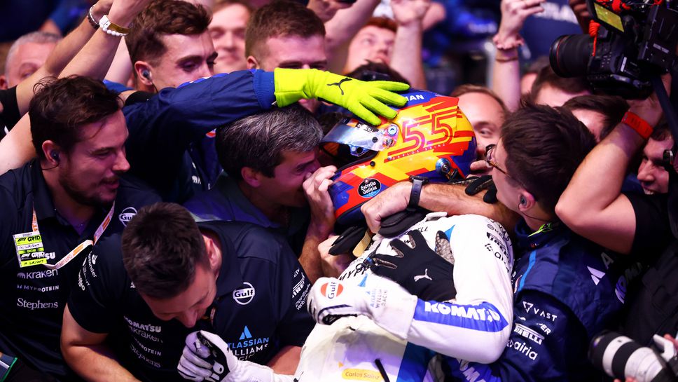 Магията на Карлос Сайнц озари и Уилямс