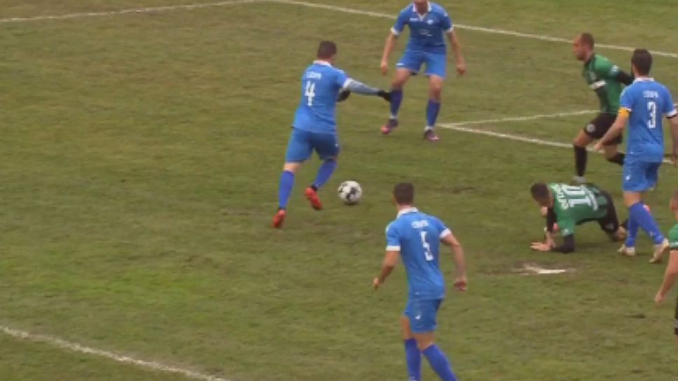 Иво Харизанов вкара ранен гол за Спортист на "Лазур"