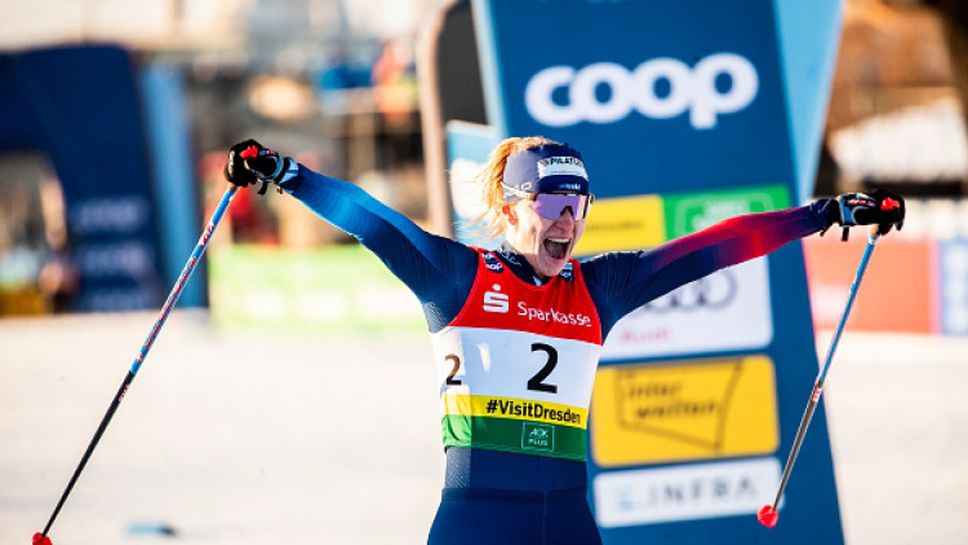 Надине Фендрих спечели спринта в ски-бягането на Световната купа в Дрезден
