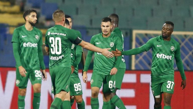 Доминик Янков бележи във врата на Ботев (Пд) за 2:0 в полза на Лудогорец