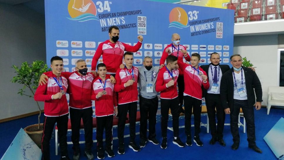 България с исторически медал на ЕП по спортна гимнастика