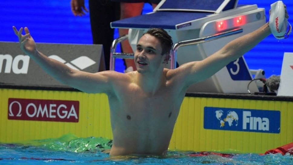 Милак вече е №3 във вечната ранглиста на Унгария на 200 м свободен стил
