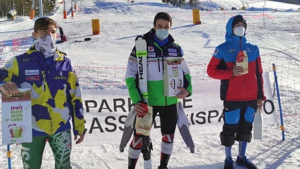 Калин Златков с втора поредна победа на слалом в Италия