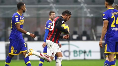 Тео Ернандес остави Милан непобеден в Калчото, късметът обърна гръб на "росонерите" (видео)