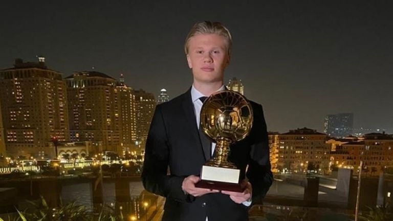 Ерлинг Холанд получи наградата Golden Boy