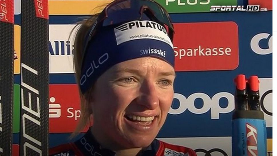 Надине Фендрих с първа победа за Световната купа по ски-бягане