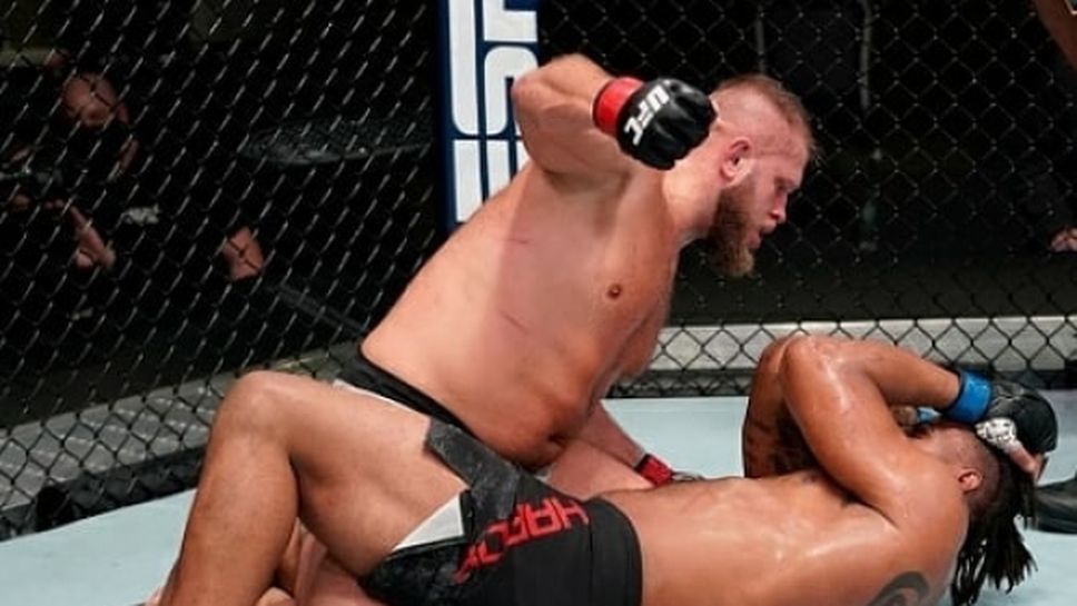 Марчин Тибура нокаутира Грег Харди UFC Fight Night 183 (видео)