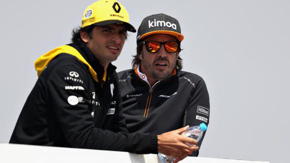 Алонсо мечтае да се качи на подиума заедно със Сайнц при завръщането си във Формула 1