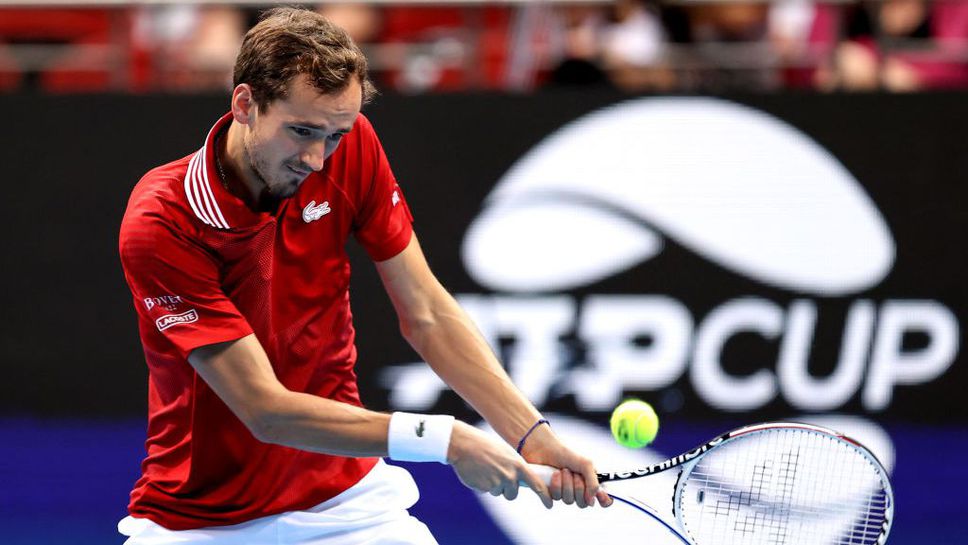 Русия с втора поредна победа на ATP Cup, Канада спечели срещу Великобритания